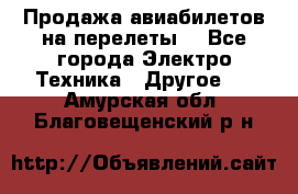 Продажа авиабилетов на перелеты  - Все города Электро-Техника » Другое   . Амурская обл.,Благовещенский р-н